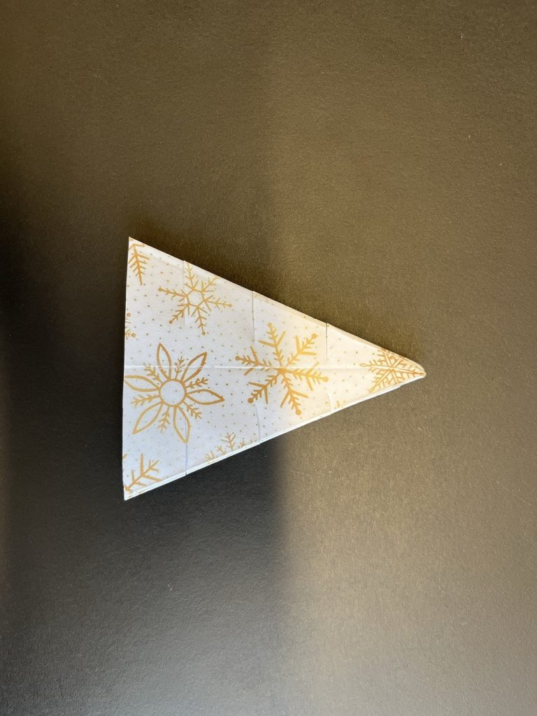 triangle with the edges cut