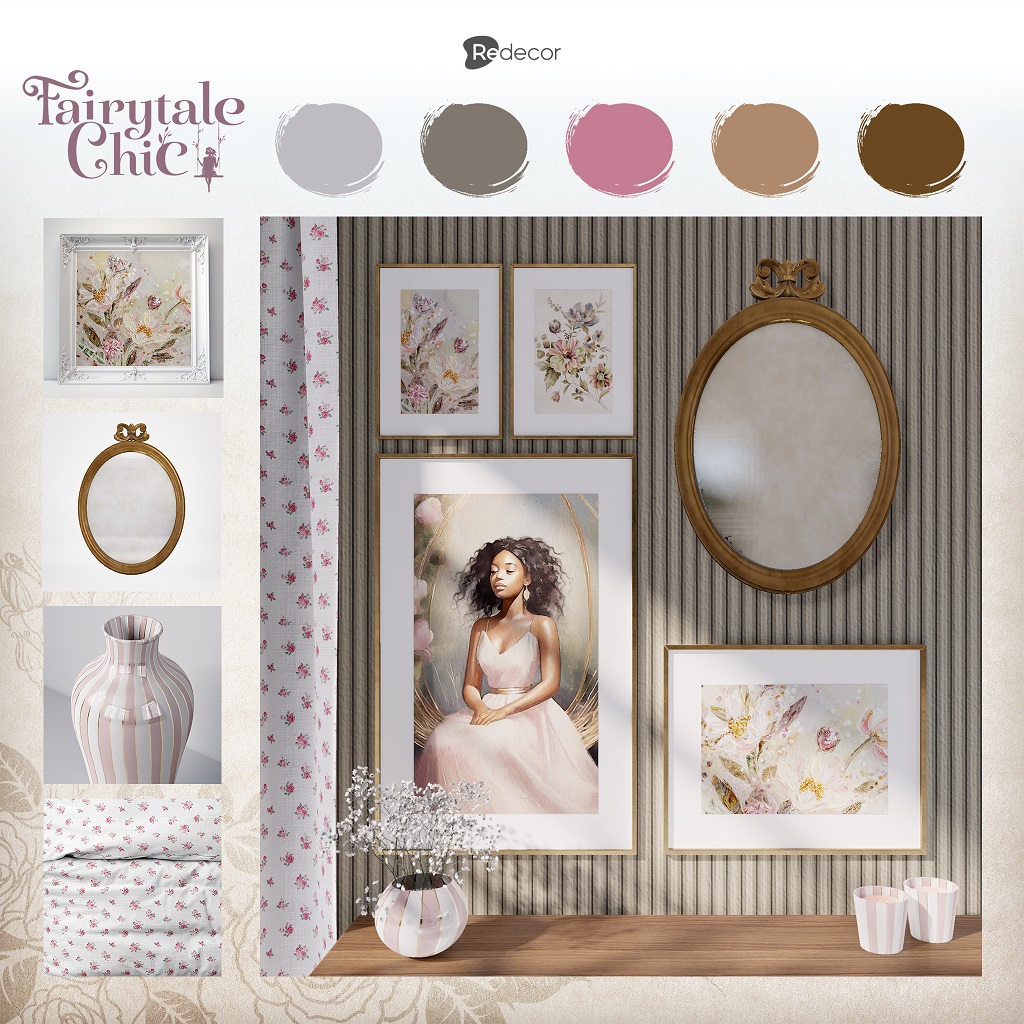 foyer in the shabby chic style for the season pass catalog