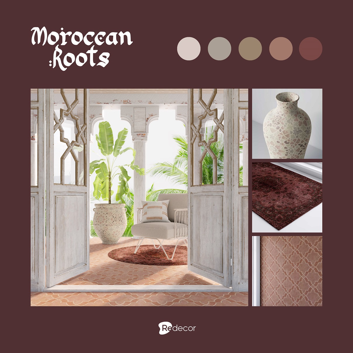 Moroccan porch
