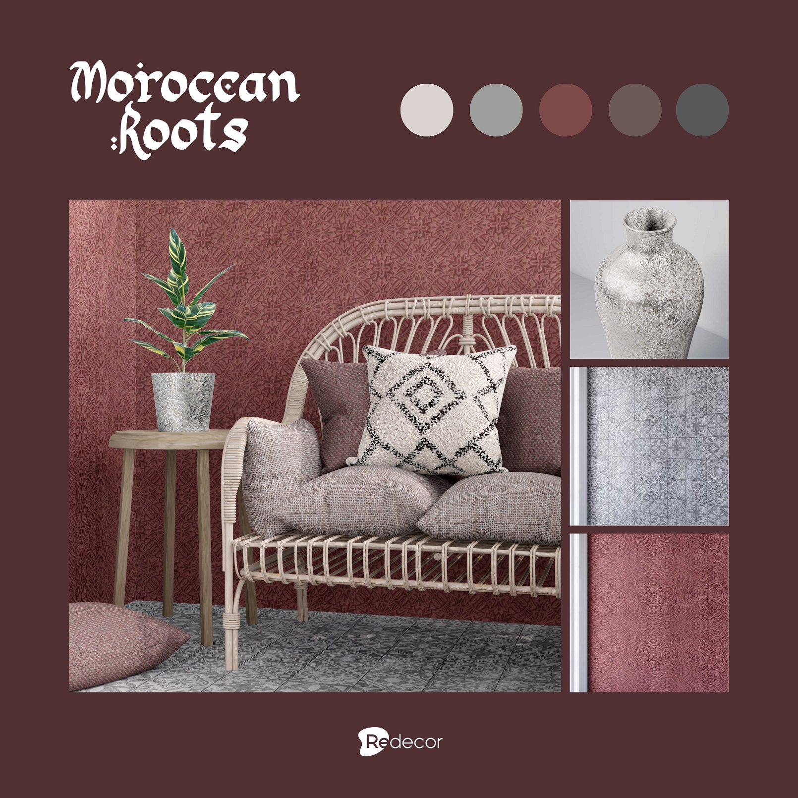 Moroccan sitting corner