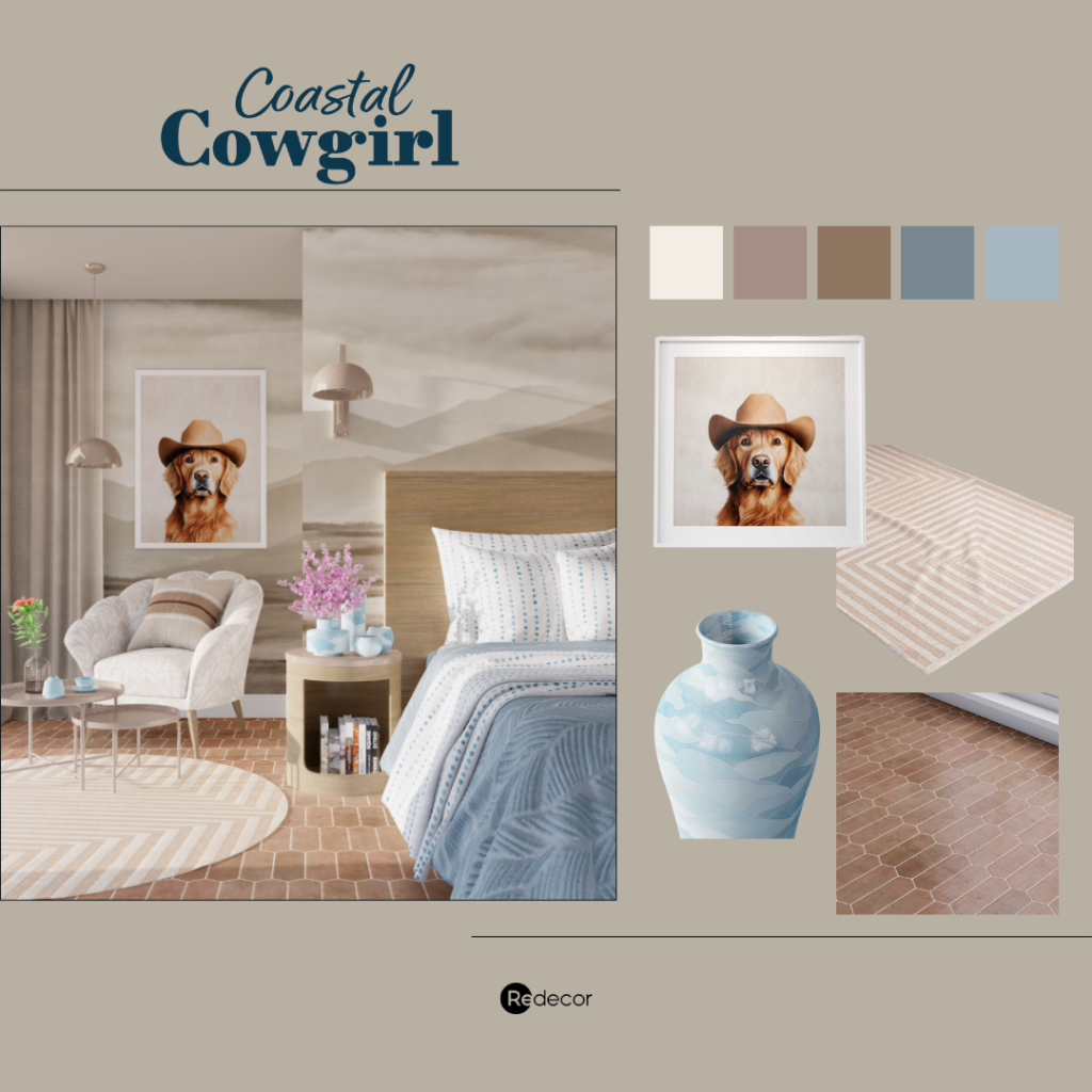 Coastal Cowgirl: The Interior Design Trend That’s Riding the Wave