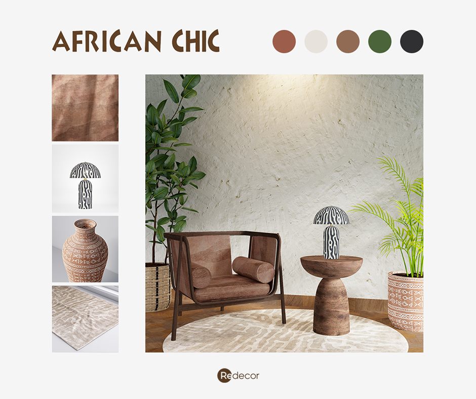 a reading corner for the african season