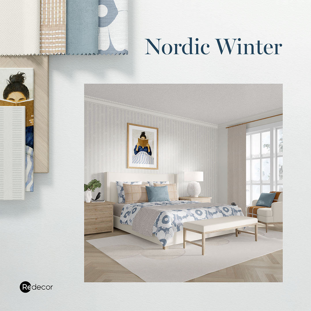 an example of a bedroom from the november season