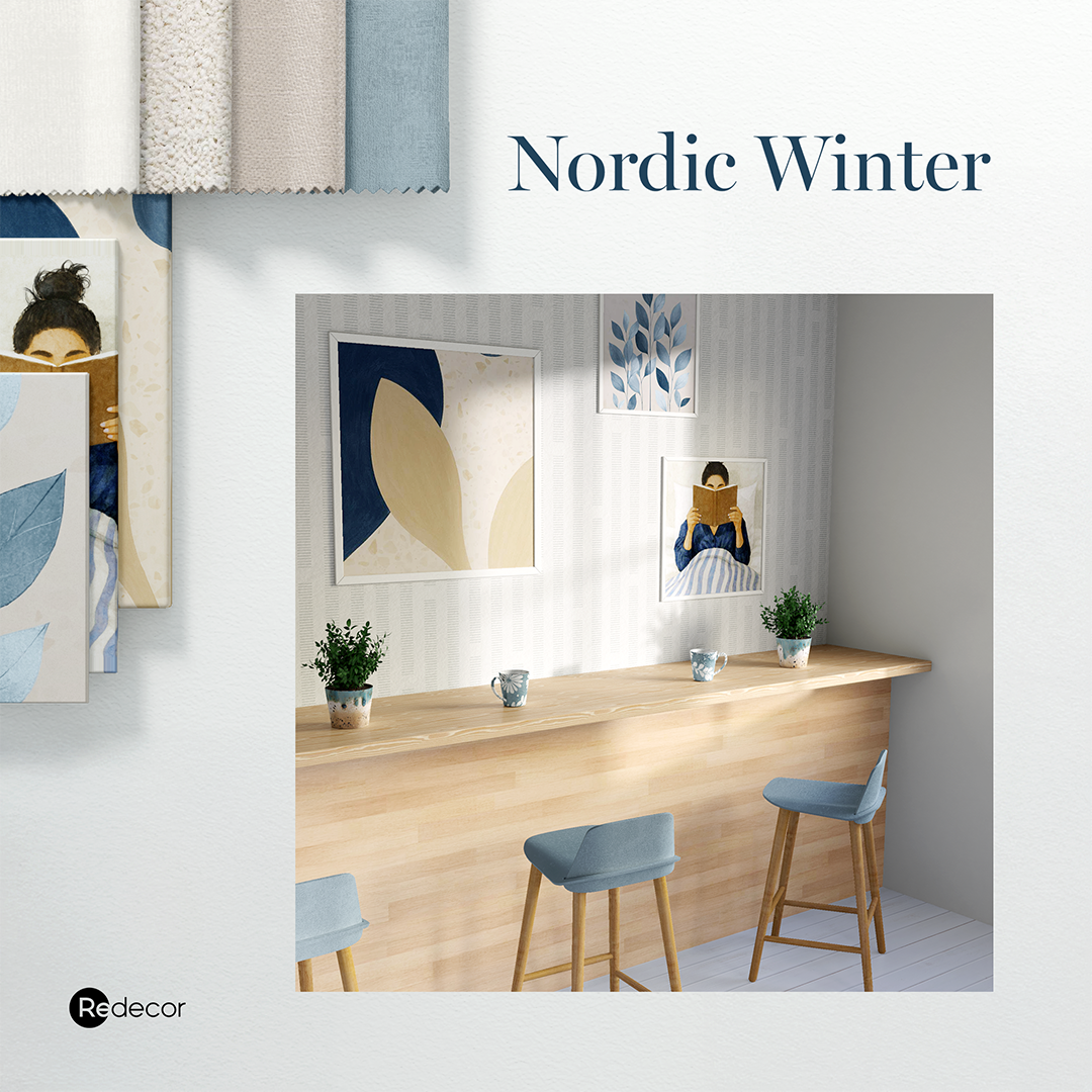 A november Nordic Winter kitchen