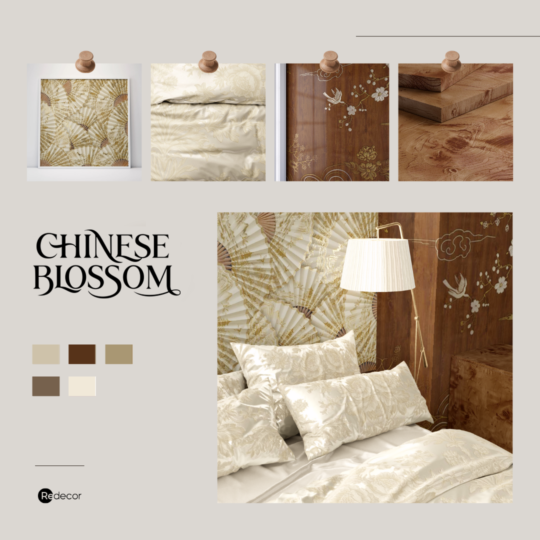 a chinese styled bedroom