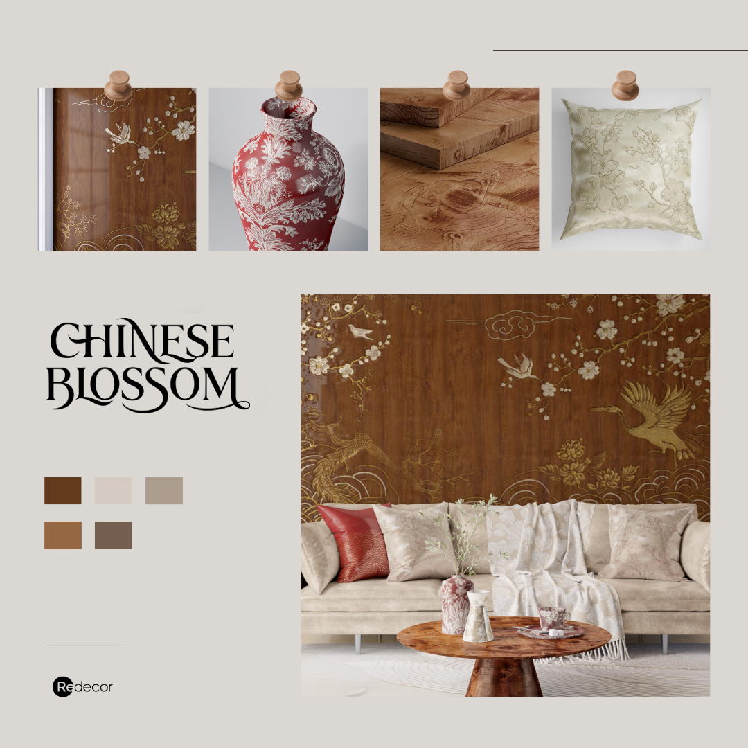 a Chinese inspired living room in Redecor