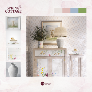 a grandmillenial foyer
