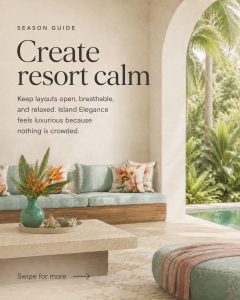 resort calm island elegance tips