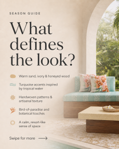 what defines the island elegance look