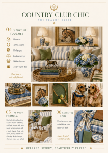 Country club chic tips 2