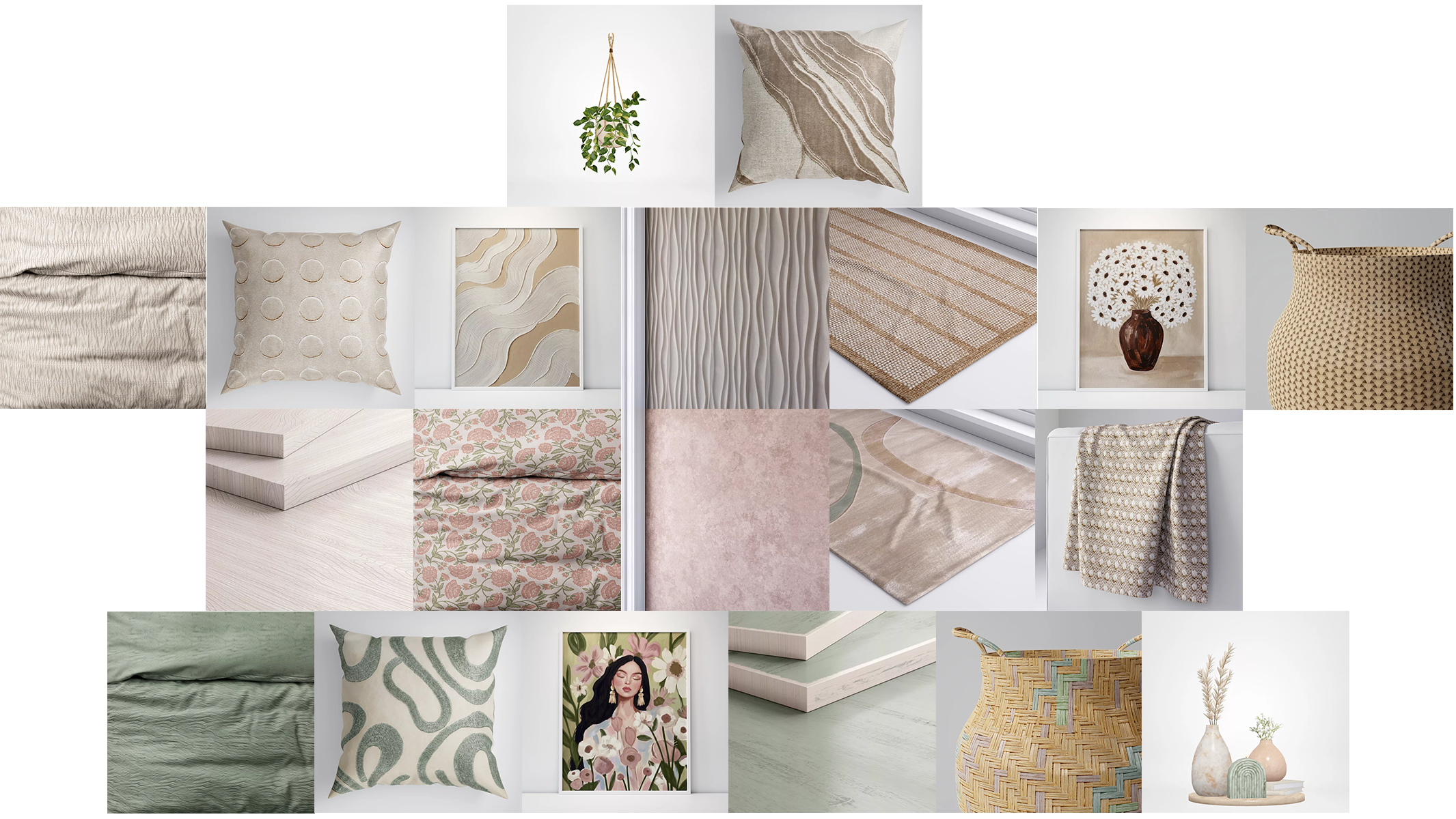 the season pass materials for the organic modern boho season by order, desktop view