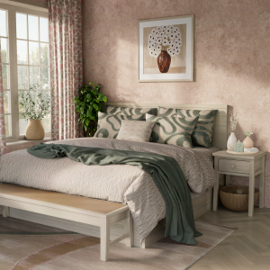 modern organic bedroom